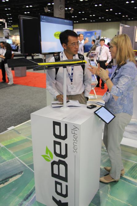 SenseFly's eBee with multi-spectral imaging capabilities is one of the more complete solutions on the market for precision ag.