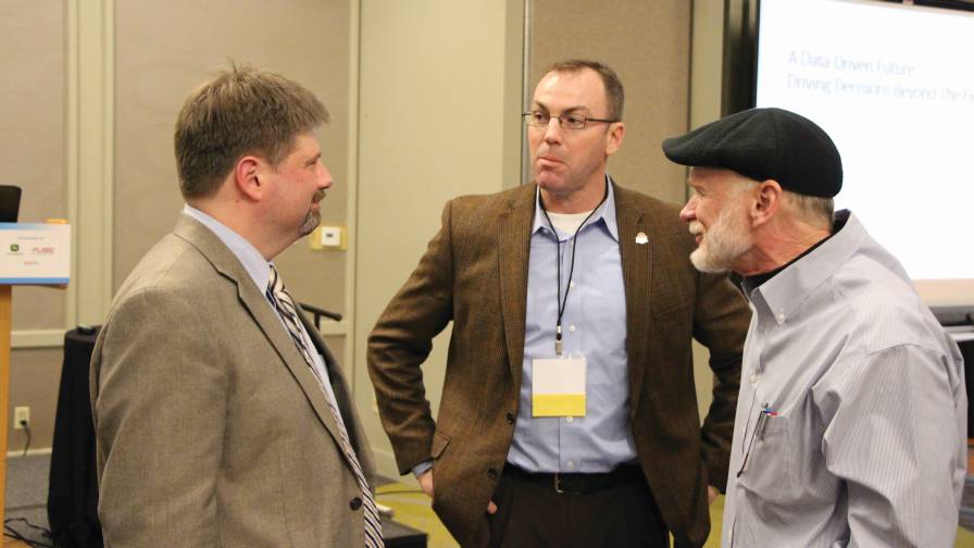 Dr. John Fulton with Paul Schrimpf and Elliott Nowels