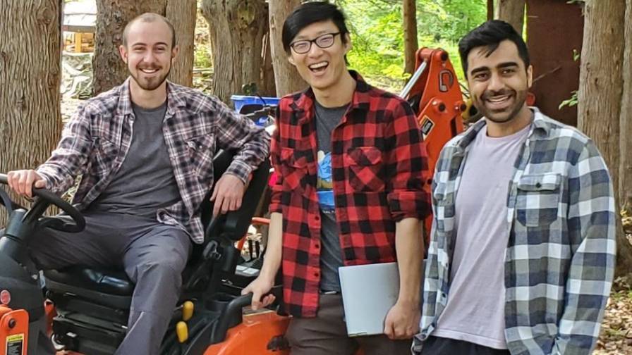 [Left to Right] IntelliCulture Co-Founders Cole Powers, Michael Wu and Ramin Shaikhi
