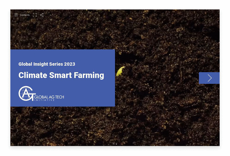 Climate smart farming
