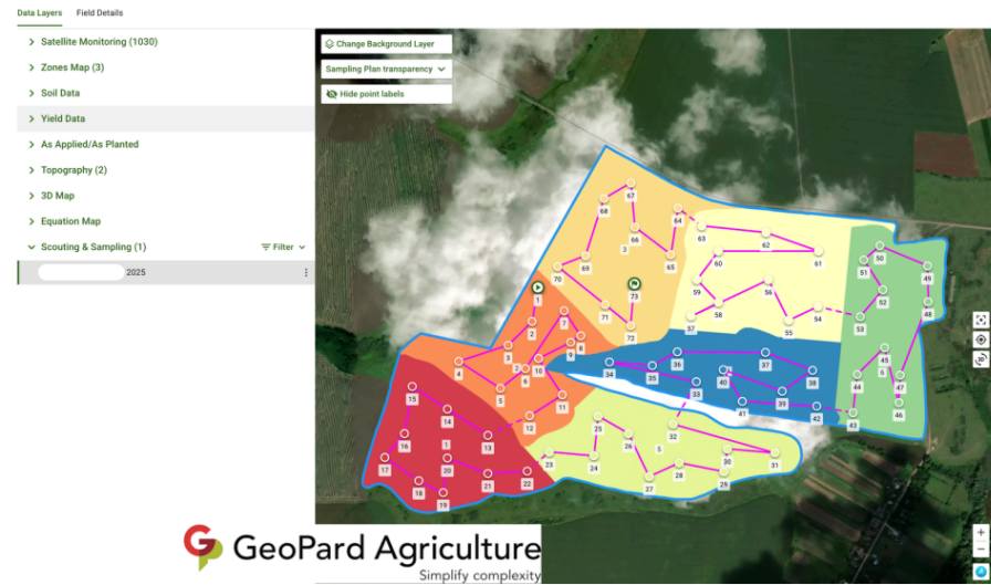 GeoPard Launches Automated Soil Sampling Planning